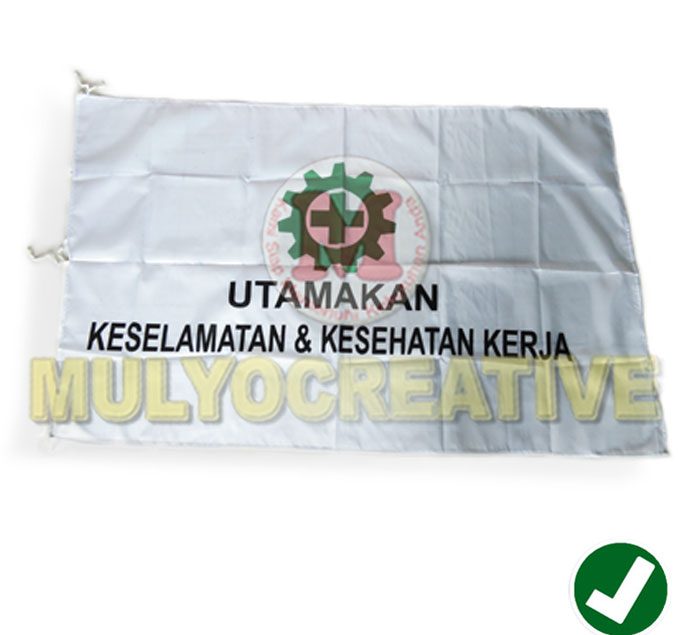 Jual Bendera K3 Ukuran 135 X 90 Cm pesan pin enamel lencana pin