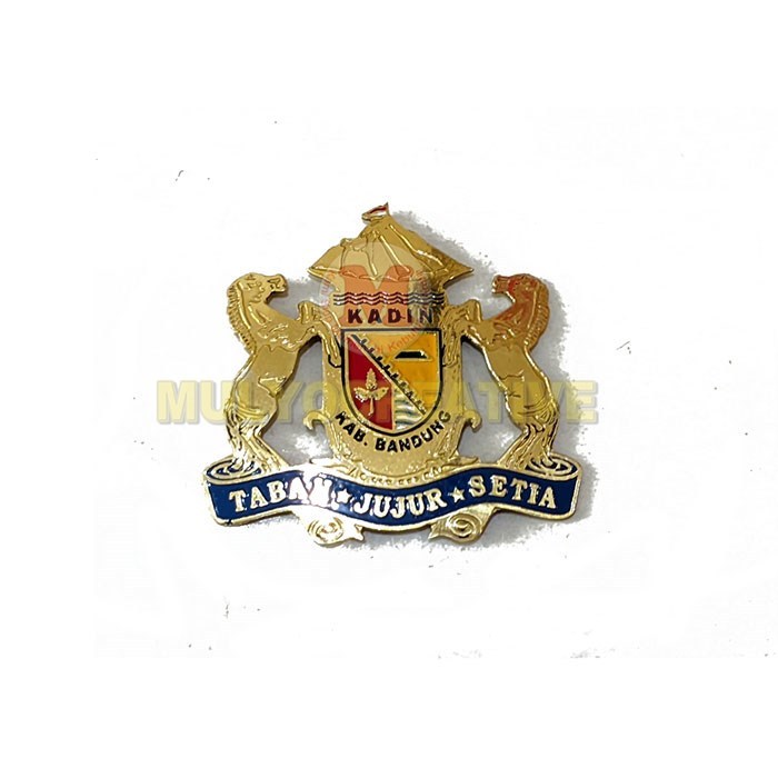 Pin Kadin Kabupaten Bandung pesan pin enamel lencana pin plakat