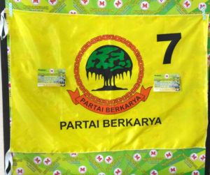Partai Berkarya, Pesan bendera partai sablon harga murah